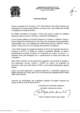 Texto Voto Aprovado