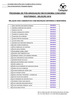 programa de p&oacute;s-gradua&ccedil;&atilde;o em economia concurso