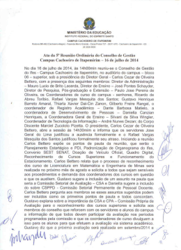 Julho - 2014 - Instituto Federal do Espírito Santo