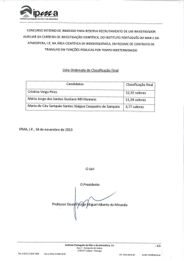 concurso interno de ingresso para reserva recrutamento de um