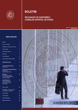 Vers&atilde;o em PDF - Ordem dos Advogados