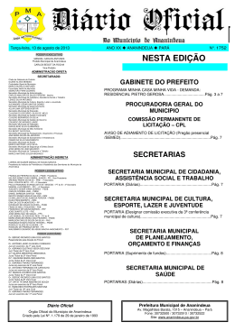 Di&aacute;rio Oficial