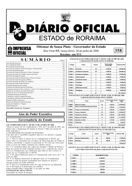 DOEN° 358.pmd - Imprensa Oficial do Estado de Roraima