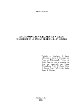 EDUCA&Ccedil;&Atilde;O INCLUSIVA - TCC