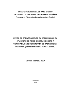 DO-BRASIL (Bertholletia excelsa Humb. & Bompl.)