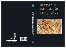 REVISTA DE INFORMA&Ccedil;&Atilde;O LEGISLATIVA