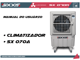 &bull; Climatizador &bull; SX 070A