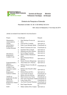 Diretoria de Pesquisa e Extens&atilde;o