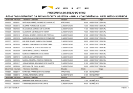 ampla concorr&ecirc;ncia