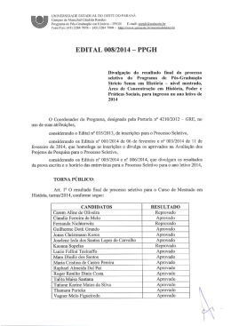 EDITAL 008/2014