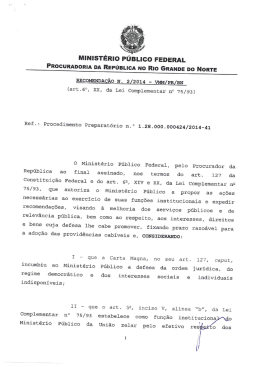 Recomendação nº 02-2014_VMM