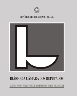 Inteiro teor - C&acirc;mara dos Deputados