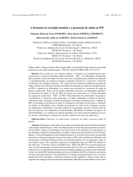 Portugu&ecirc;s - Revista de Odontologia da UNESP