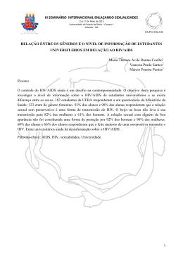 Formul&aacute;rio Padr&atilde;o - Submiss&atilde;o de Trabalhos