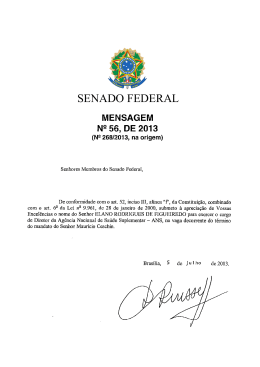 SENADO FEDERAL