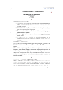 INTRODUÇÃO AO DIREITO üü Segunda turma teórica