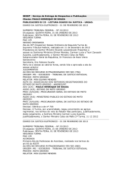SEDEP - Serviço de Entrega de Despachos e