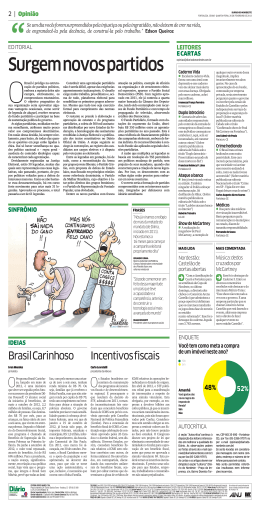 Leia artigo de Carlo Lovatelli no Di&aacute;rio do Nordeste