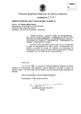 Scanned Document - Tribunal Regional Eleitoral de Santa Catarina