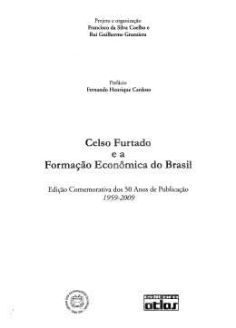 e a Formação Económica do Brasil