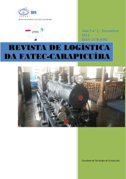 revista de log&iacute;stica da fatec-carapicu&iacute;ba