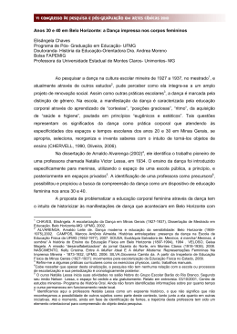 Anos 30 e 40 em Belo Horizonte