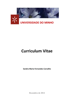 Curriculum Vitae