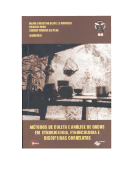 Etnoci&ecirc;ncia ou Etnografia de Saberes e