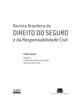 DIREITO DO SEGURO