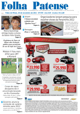 Folha Patense 26/11/2011(nº 970