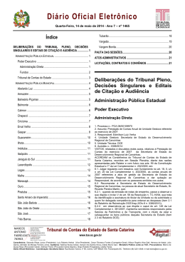 Di&aacute;rio Oficial Eletr&ocirc;nico