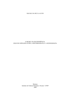 rafael da silva alves - Instituto de Ci&ecirc;ncias Humanas e Sociais