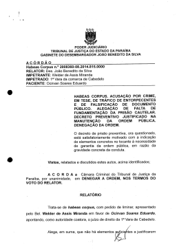 ÿþ2 0 1 4 - 0 8 - 2 9 ( 8 ) - Tribunal de Justiça da Paraíba