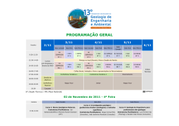 PROGRAMA&Ccedil;&Atilde;O GERAL - Acqua Consultoria