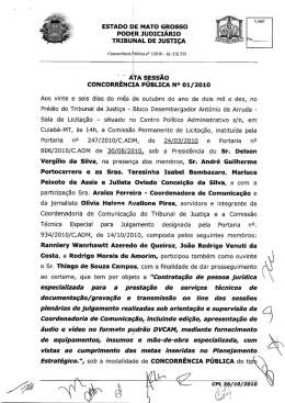 ESTADO oÍE MATO Gnosso - Tribunal de Justiça do Estado de Mato