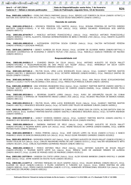 Ano 6 &ndash; n&ordm; 107/2014 Data de Disponibiliza&ccedil;&atilde;o: sexta