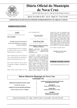 Edição 322 - Diário Oficial Em 16-07-2014