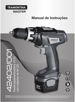 Manual de Instru&ccedil;&otilde;es