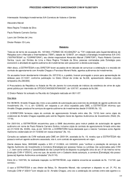 Processo Sancionador RJ2007/0974