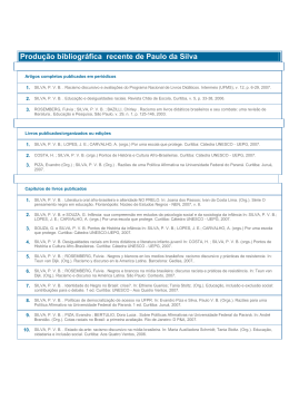 Lista de publicaciones sobre racismo.