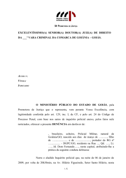 Homic&iacute;dio Qualificado -Policial Militar