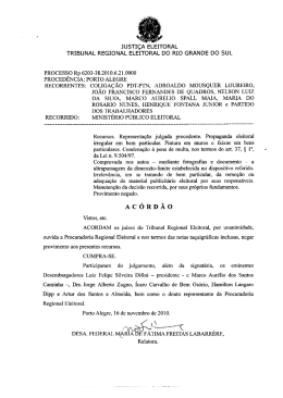 Rp 620338 - Tribunal Regional Eleitoral do Rio Grande do Sul