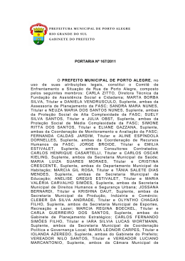 Portaria FASC 20 06 11 Enfretamento Situa&ccedil;&atilde;o de Rua