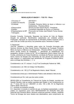 RESOLU&Ccedil;&Atilde;O N&ordm; 694-2011