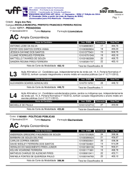 AC - Uff - Universidade Federal Fluminense
