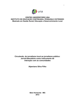 Jornal-laborat&oacute;rio como instrumento de intera&ccedil;&atilde;o com as
