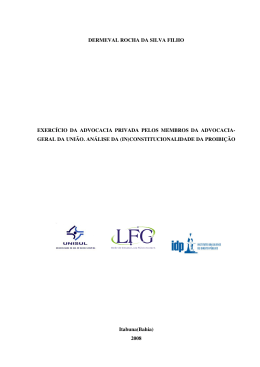 DERMEVAL ROCHA DA SILVA FILHO EXERC&Iacute;CIO DA
