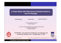 A Case Study with High School Students about e