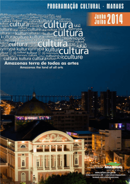 Agenda Cultural de FEVEREIRO