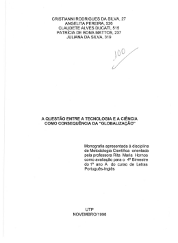 CRISTIANNI RODRIGUES DA SILVA, 27 ANGELITA - TCC On-line